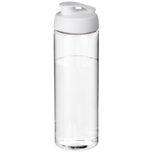 Bouteille de sport promotionnelle 850ml H2O Active® Translucide et Blanc